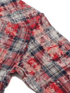 画像5: 【送料無料】GUAPI VINTAGE RED STARS FLANNEL JACKET (5)