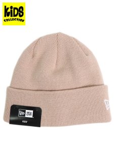 画像1: 【KIDS】NEW ERA KIDS BASIC CUFF KNIT-RUSTY PINK (1)