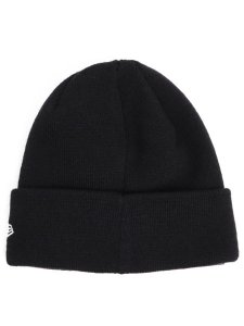 画像2: 【KIDS】NEW ERA KIDS BASIC CUFF KNIT-BLACK (2)