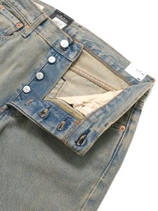 画像4: 【送料無料】LEVI'S 501 ORIGINAL JEANS-MANNAS OD (4)