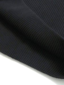 画像4: 【送料無料】C.P.COMPANY FULL RIB CREWNECK SWEATER BLACK (4)