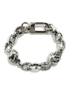 画像1: ADVANCE BRACELET SILVER 22cm (1)