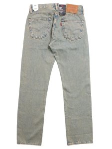 画像2: 【送料無料】LEVI'S 501 ORIGINAL JEANS-MANNAS OD (2)