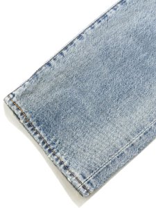 画像8: 【送料無料】LEVI'S 501 ORIGINAL JEANS-TURQUOISE RIVET DX SELV (8)