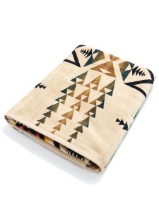 画像3: 【送料無料】PENDLETON OVERSIZED JACQUARD JP PLAIN STAR TAN (3)