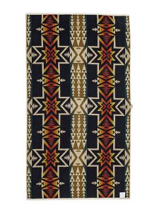 画像2: 【送料無料】PENDLETON OVERSIZED JACQUARD JP PLAIN STAR TAN (2)