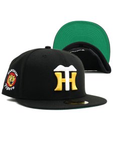 画像1: NEW ERA 59FIFTY CS HANSHIN TIGERS U/GR ROUND EMB (1)
