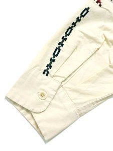 画像8: 【送料無料】PENDLETON L/S GARMENT DYE EMB OP COLLAR SHIRT IVORY (8)