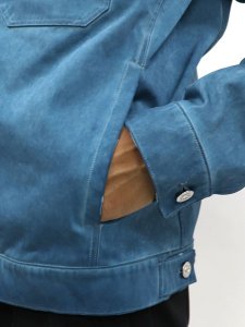 画像6: 【送料無料】Ten-c JEANS JACKET 25CTCUC04051F02105 CORAL BL (6)
