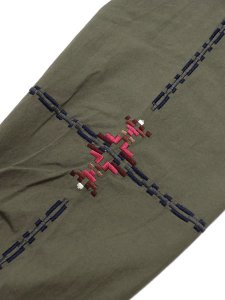 画像7: 【送料無料】PENDLETON L/S GARMENT DYE EMB OP COLLAR SHIRT MOCHA (7)