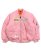 画像1: 【送料無料】BILLIONAIRE BOYS CLUB EMBROIDERED LOGO MA-1 PINK (1)