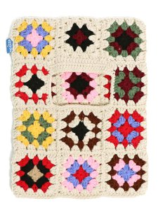 画像1: 【送料無料】ARKYVE CONFETTI CROCHET CAT MASK (1)