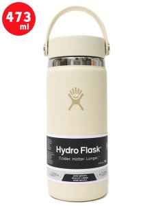 画像1: Hydro Flask HYDRATION 16 OZ WIDE MOUTH-COCONUT (1)