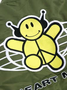 画像7: 【送料無料】BILLIONAIRE BOYS CLUB EMBROIDERED LOGO MA-1 OD (7)