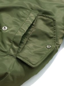 画像5: 【送料無料】BILLIONAIRE BOYS CLUB EMBROIDERED LOGO MA-1 OD (5)