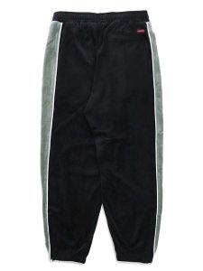 画像2: 【送料無料】FUBU VELOR TRACK PANTS BLACK (2)