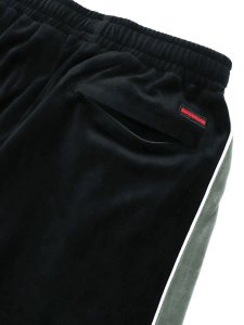 画像4: 【送料無料】FUBU VELOR TRACK PANTS BLACK (4)