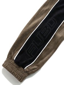 画像6: 【送料無料】FUBU VELOR TRACK JACKET BROWN (6)