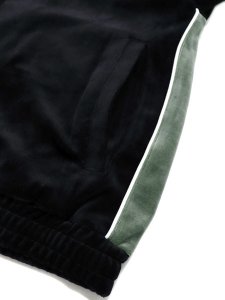 画像4: 【送料無料】FUBU VELOR TRACK JACKET BLACK (4)