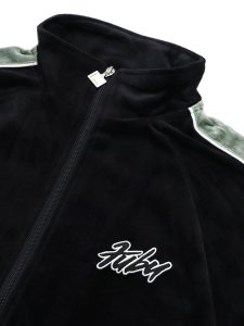 画像3: 【送料無料】FUBU VELOR TRACK JACKET BLACK (3)