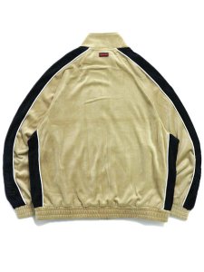 画像2: 【送料無料】FUBU VELOR TRACK JACKET BEIGE (2)