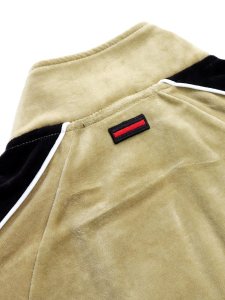画像5: 【送料無料】FUBU VELOR TRACK JACKET BEIGE (5)