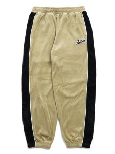 画像1: 【送料無料】FUBU VELOR TRACK PANTS BEIGE (1)