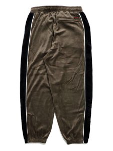 画像2: 【送料無料】FUBU VELOR TRACK PANTS BROWN (2)