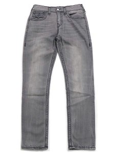 画像2: 【送料無料】TRUE RELIGION ROCCO SUPER T FLAP LA SELLE ST GREY WASH  (2)