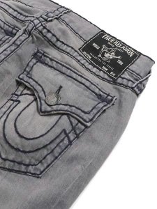 画像5: 【送料無料】TRUE RELIGION ROCCO SUPER T FLAP LA SELLE ST GREY WASH  (5)