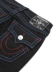 画像5: 【送料無料】TRUE RELIGION RICKY SUPER T STRAIGHT RINSE BLACK (5)