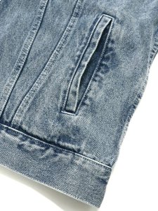 画像4: 【送料無料】FUBU STUDS DENIM JACKET L.BLUE (4)