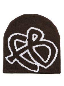 画像1: FUBU FB BEANIE BROWN (1)