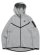 画像1: 【送料無料】NIKE WMNS NSW TECH FLEECE WR FZ HDY 2-DK GY HT (1)