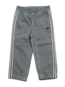 画像8: 【KIDS】ADIDAS KIDS DENIM L/S TEE SET-WHITE/BLACK (8)