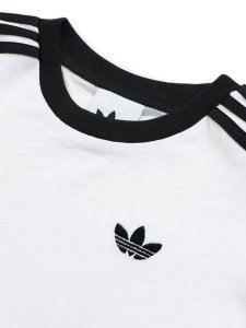 画像4: 【KIDS】ADIDAS KIDS DENIM L/S TEE SET-WHITE/BLACK (4)
