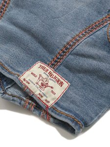 画像5: 【送料無料】TRUE RELIGION W SUPER QT DENIM VEST PEAK SPOT (5)