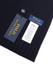 画像4: 【送料無料】 POLO RALPH LAUREN  RL FLAG SCARF COLLECTION NAVY (4)
