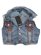 画像1: 【送料無料】TRUE RELIGION W SUPER QT DENIM VEST PEAK SPOT (1)