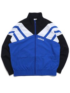 画像1: 【送料無料】ADIDAS TRACK TOP-BLUE/BLACK (1)