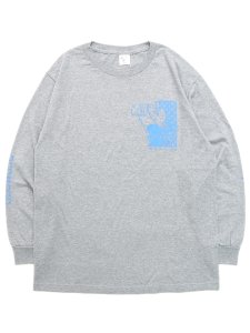 画像1: ACAPULCO VACATION LS TEE HEATHER GREY (1)