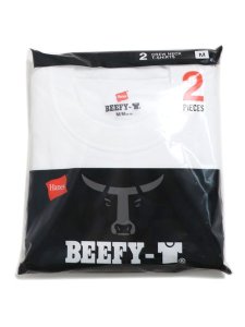 画像6: Hanes BEEFY TEE 2P CREW NECK (6)