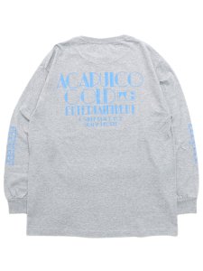 画像2: ACAPULCO VACATION LS TEE HEATHER GREY (2)