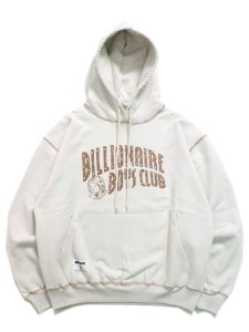 画像1: 【送料無料】BILLIONAIRE BOYS CLUB EMBROIDERED LOGO HOODIE ASH GRAY (1)