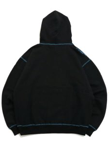 画像2: 【送料無料】BILLIONAIRE BOYS CLUB EMBROIDERED LOGO HOODIE BLACK (2)