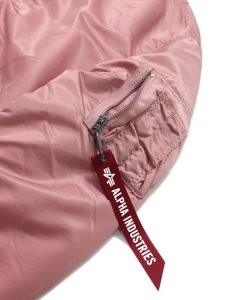 画像6: 【送料無料】ALPHA MA-1 FLIGHT JACKET ROSE (6)