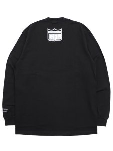 画像2: WEST WEAR GFL LOGO L/S TEE BLACK/CHARCOAL/SILVER (2)