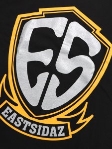 画像3: WEST WEAR ES LOGO L/S TEE BLACK/SILVER/YELLOW (3)