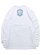 画像2: WEST WEAR ES LOGO L/S TEE WHITE/NAV/SKY BLUE (2)