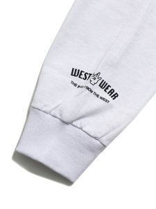 画像5: WEST WEAR GFL LOGO L/S TEE WHITE/BLACK/SILVER (5)